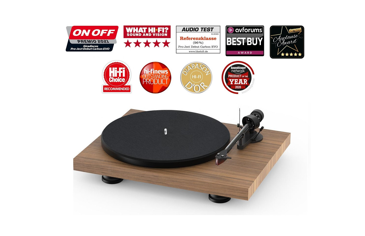 PROJECT DEBUT CARBON EVO TURNTABLE