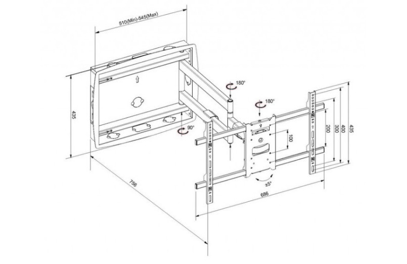 Multibrackets Recessed