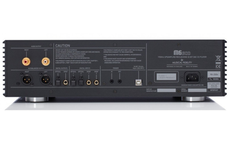 Musical Fidelity M6si + M6s CD