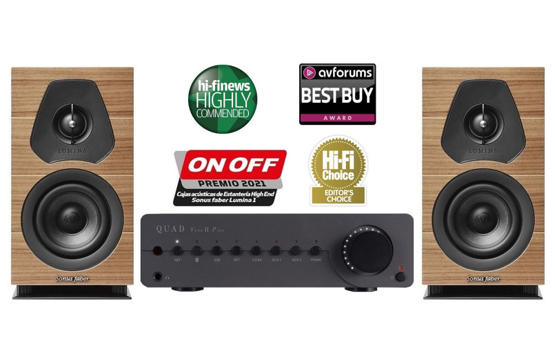 Quad Vena Play II + Sonus Faber Lumina I