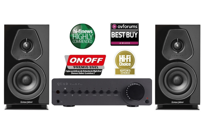 Quad Vena Play II + Sonus Faber Lumina I
