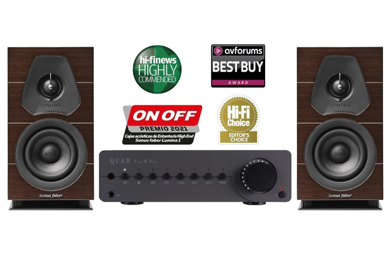Quad Vena Play II + Sonus Faber Lumina I
