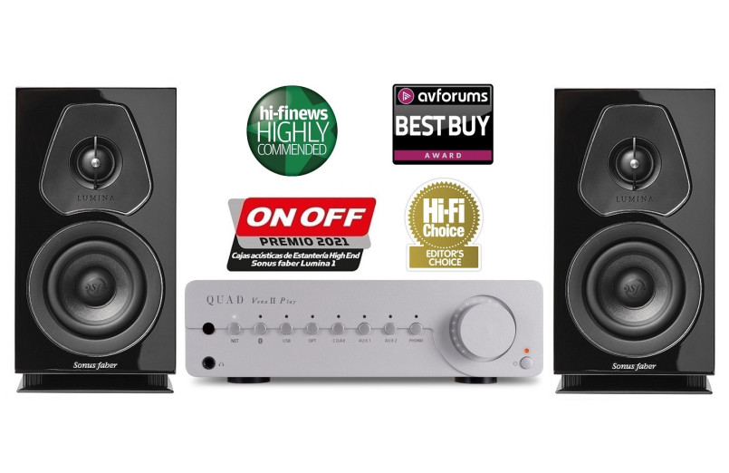 Quad Vena Play II + Sonus Faber Lumina I