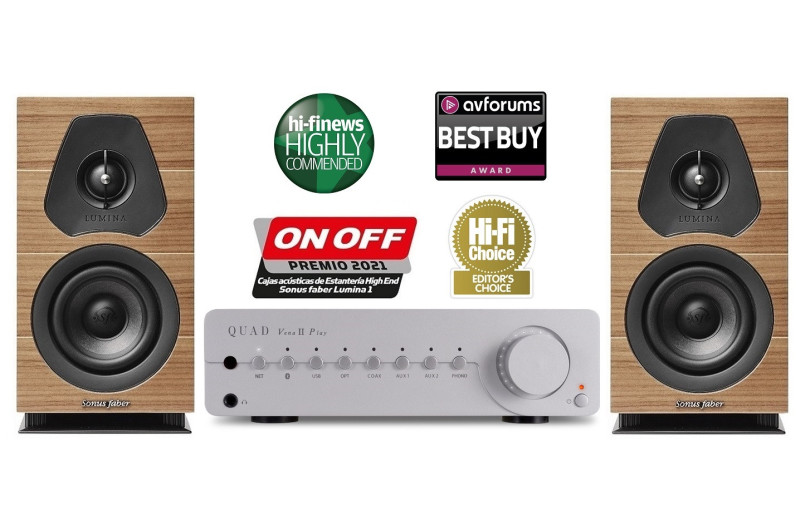 Quad Vena Play II + Sonus Faber Lumina I
