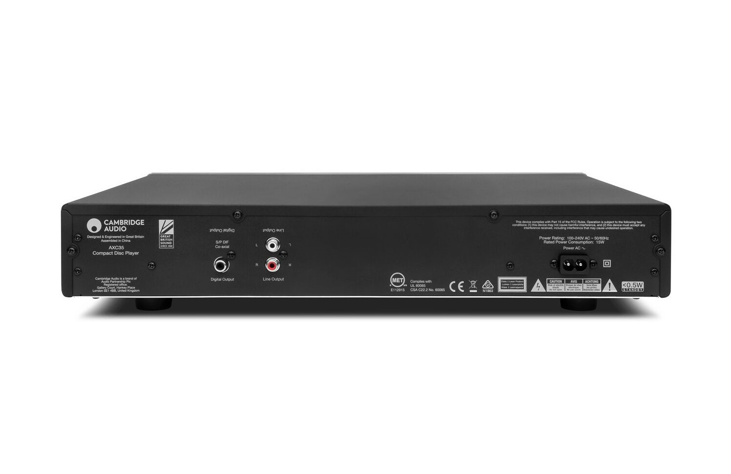 LECTOR CD CAMBRIDGE AXC35