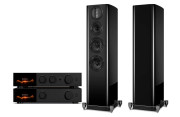 Audiolab 9000A + Audiolab 9000N Play + Whardefale Aura