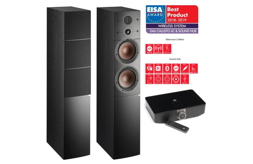 Dali Callisto 6C + Sound Hub