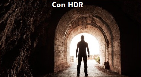 Imagen con HDR