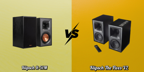 Klipsch R-51PM vs The Fives V2: análisis comparativo de altavoces activos