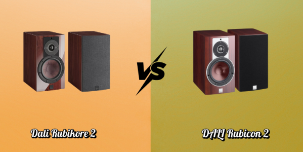 DALI Rubikore 2 vs Rubicon 2: comparativa de altavoces de estantería